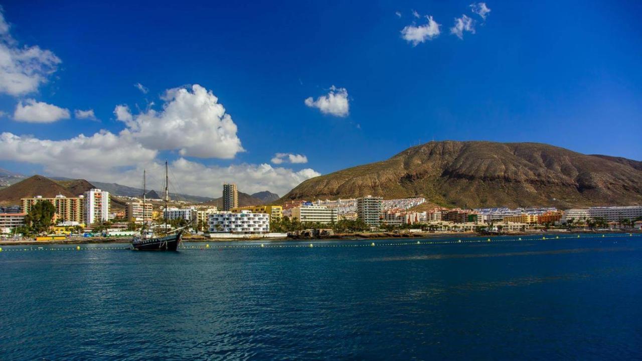 Los Cristianos Appartement Orange Trees Vue Mer Panoramique Bagian luar foto