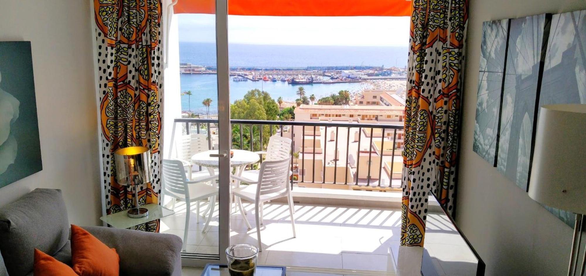 Los Cristianos Appartement Orange Trees Vue Mer Panoramique Bagian luar foto